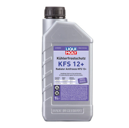 AGUA RADIADOR KÜHLERFROSTSCHUTZ KFS 12 PLUS / ANTI-CONGELANTE KFS 12 PLUS (CONCENTRADO) ROSA LIQUI MOLY