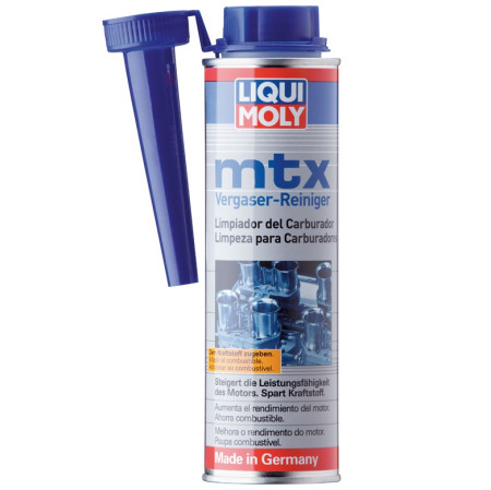 ADITIVO MTX VERGASER-REINIGER / MTX LIMPIADOR DEL CARBURADOR 300ML LIQUI MOLY